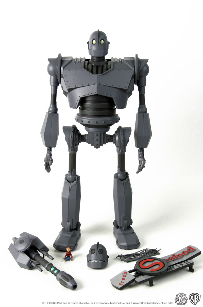 Illustration for article titled Watch Brad Bird Play With Mondo's Iron Giant Figure And Try Not To Cry